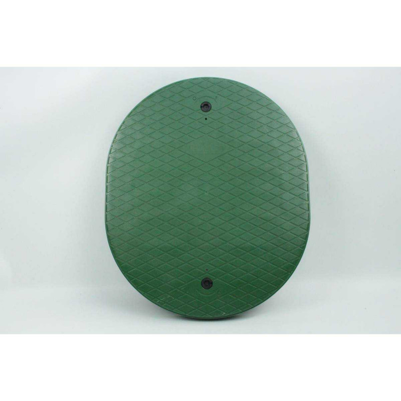 Couvercle PE Injecté Oblong - Vert Purflo Premier Tech