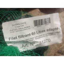 Filet filtrant pour fosse Sotralentz / Rikutec