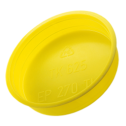 Bouchon conique jaune pour micro station d'épuration SEBICO AQUAmeris