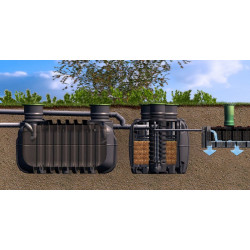 Filtre compact Graf easyRock de 4 à 6 EH, sortie haute