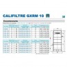 CALIFILTRE1100 GXRM 10-9