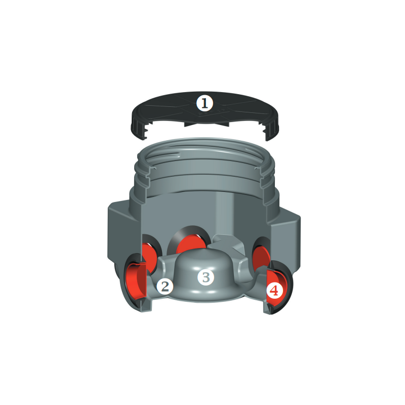 Regard de répartition / bouclage SEBICO à boule